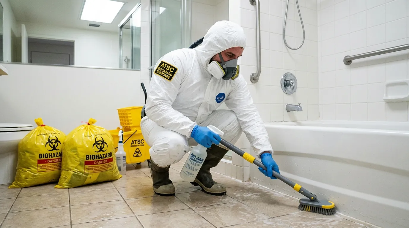 Decontamination equipment deployed for Blood Cleanup in Homosassa Springs